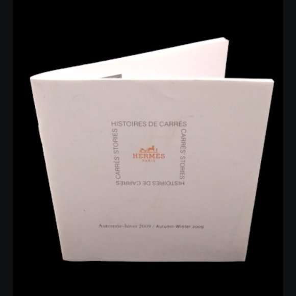 Hermes Scarf Booklet Autumn Winter 2009 English and French - Picture 1 of 3